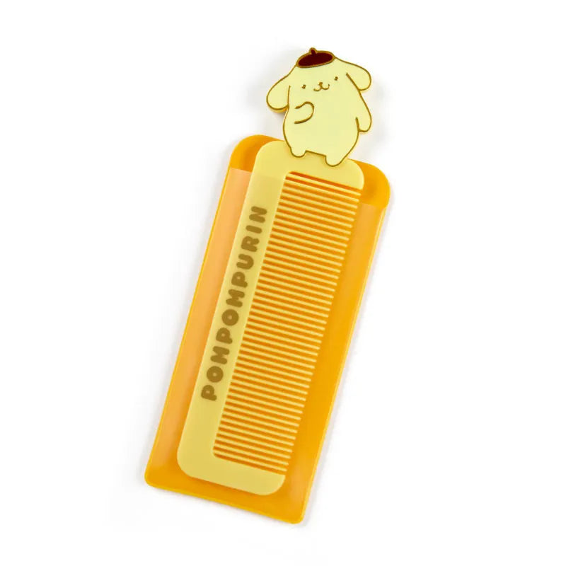 Sanrio Compact Comb with Case Pompompurin