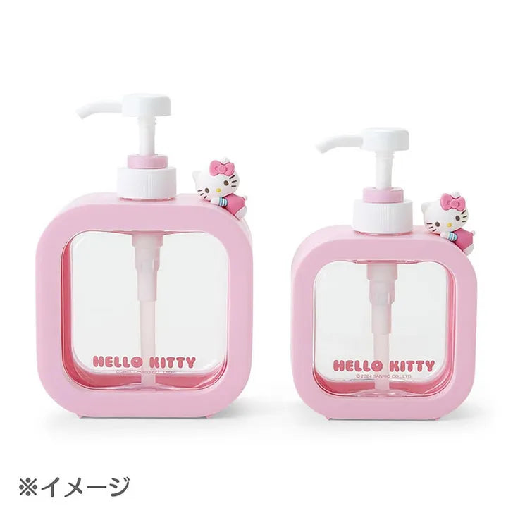 Sanrio Pump Bottle Hello Kitty Dispenser Bath Goods 500ml