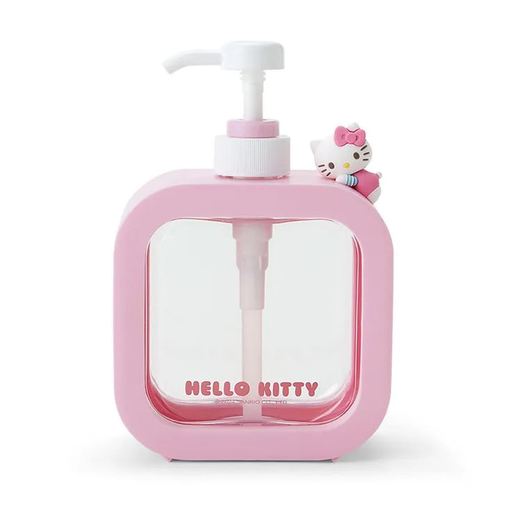 Sanrio Pump Bottle Hello Kitty Dispenser Bath Goods 500ml