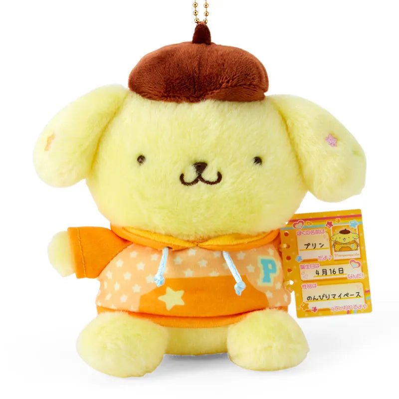Sanrio Mascot Holder Pompompurin Nostalgic Profile Book