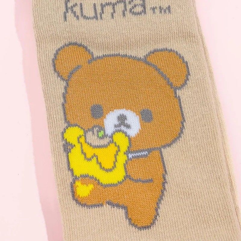 San-X Socks Chairoikoguma Cupcake