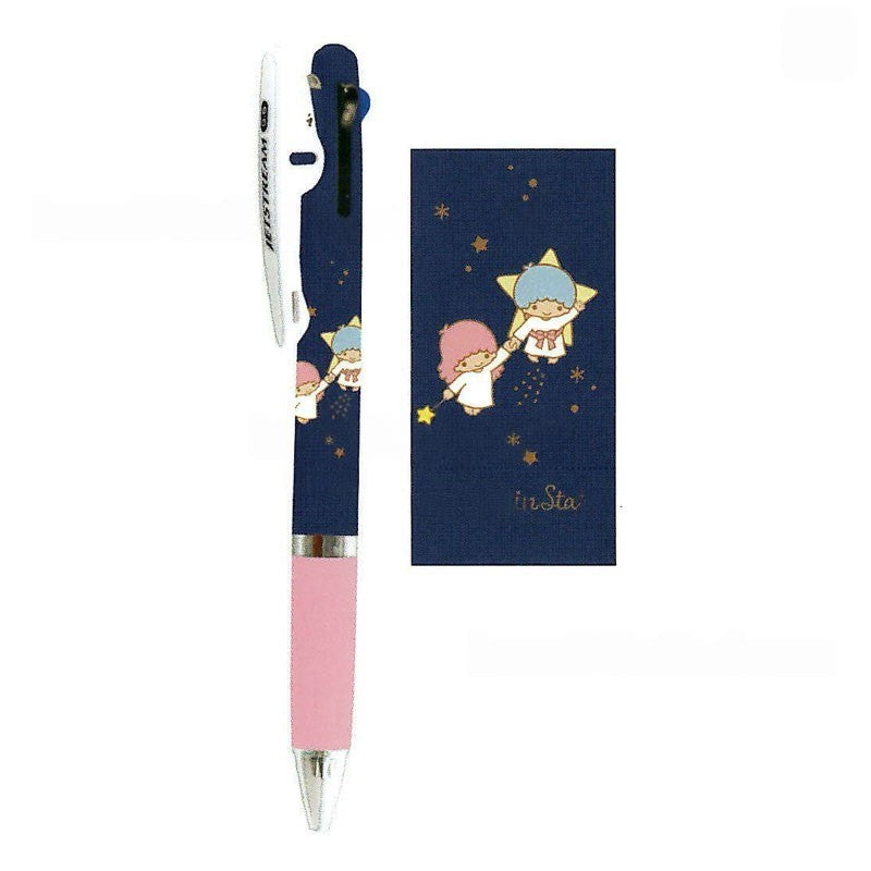 Sanrio Jetstream 3 Color Multi Ball Pen Little Twin Stars Star Night