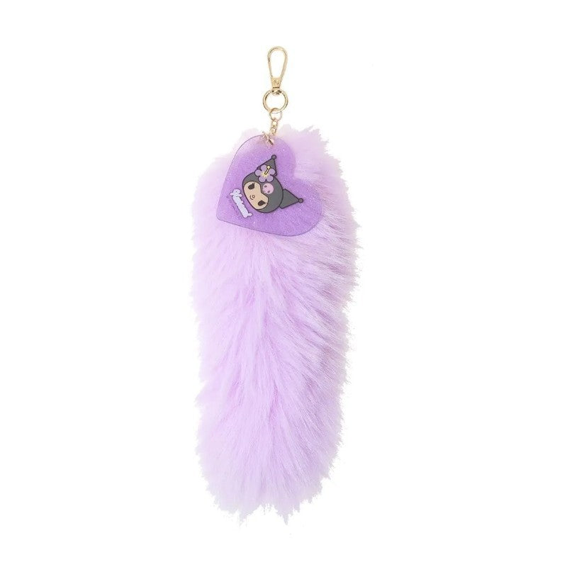 Sanrio Dangling Tail Mascot Kuromi Gogo Gal Collection Y2K Purple