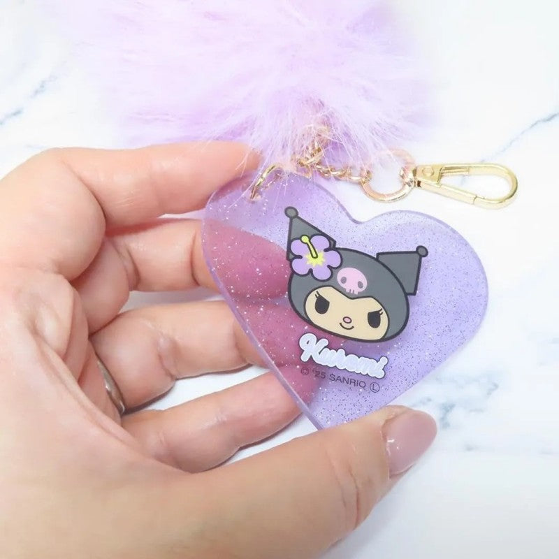 Sanrio Dangling Tail Mascot Kuromi Gogo Gal Collection Y2K Purple