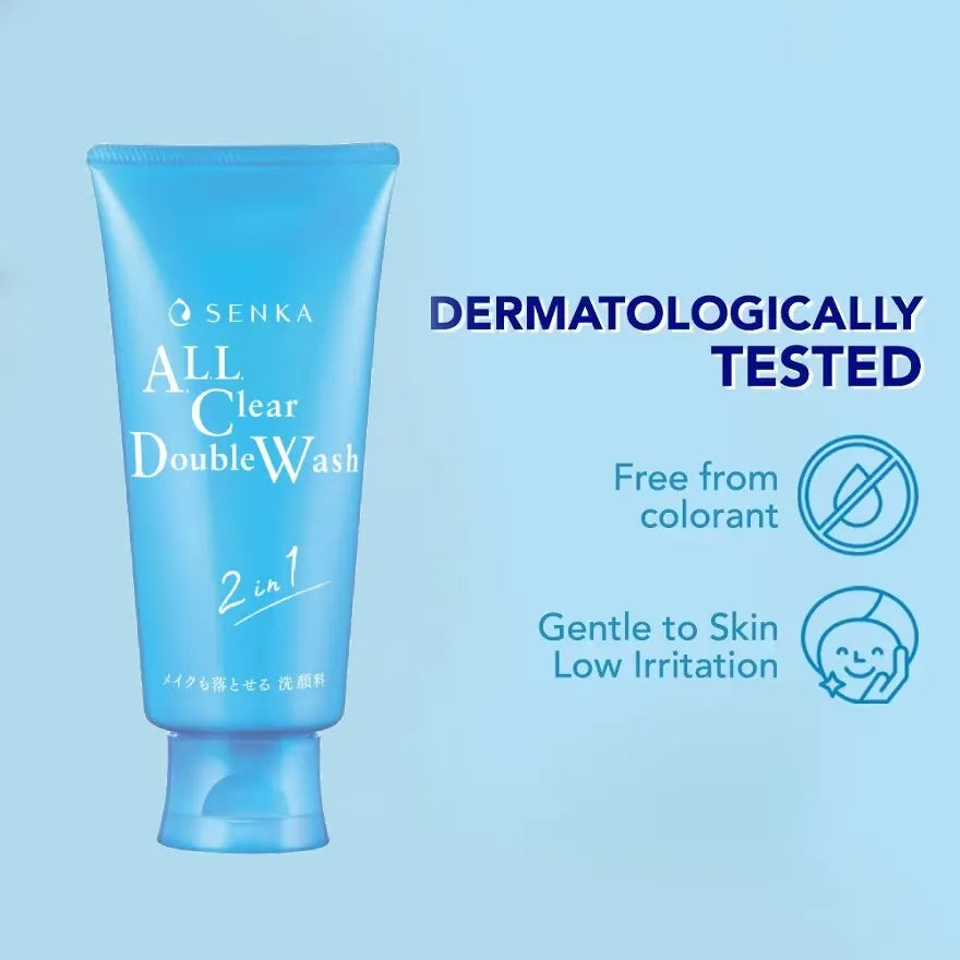 Shiseido Senka All Clear Double Wash 120g