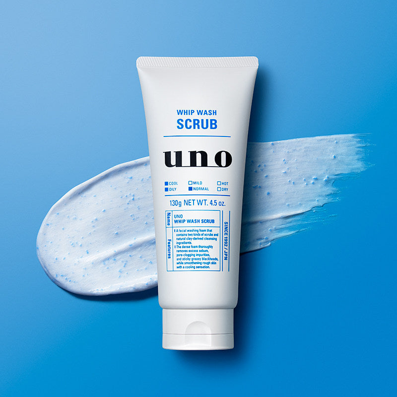 Shiseido Uno Whip Wash Scrub 130g