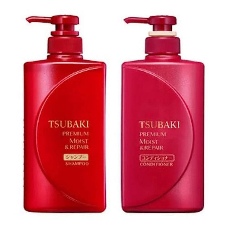 Shiseido Tsubaki Premium Moist & Repair Shampoo & Conditioner Set 450ml*2