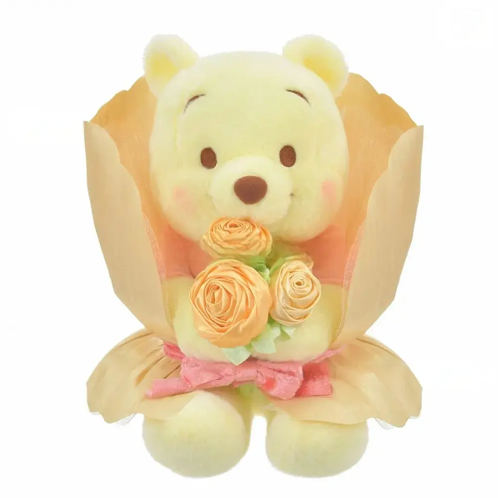 Disney Plush Winnie the Pooh Flower Mascot Bouquet 27cm