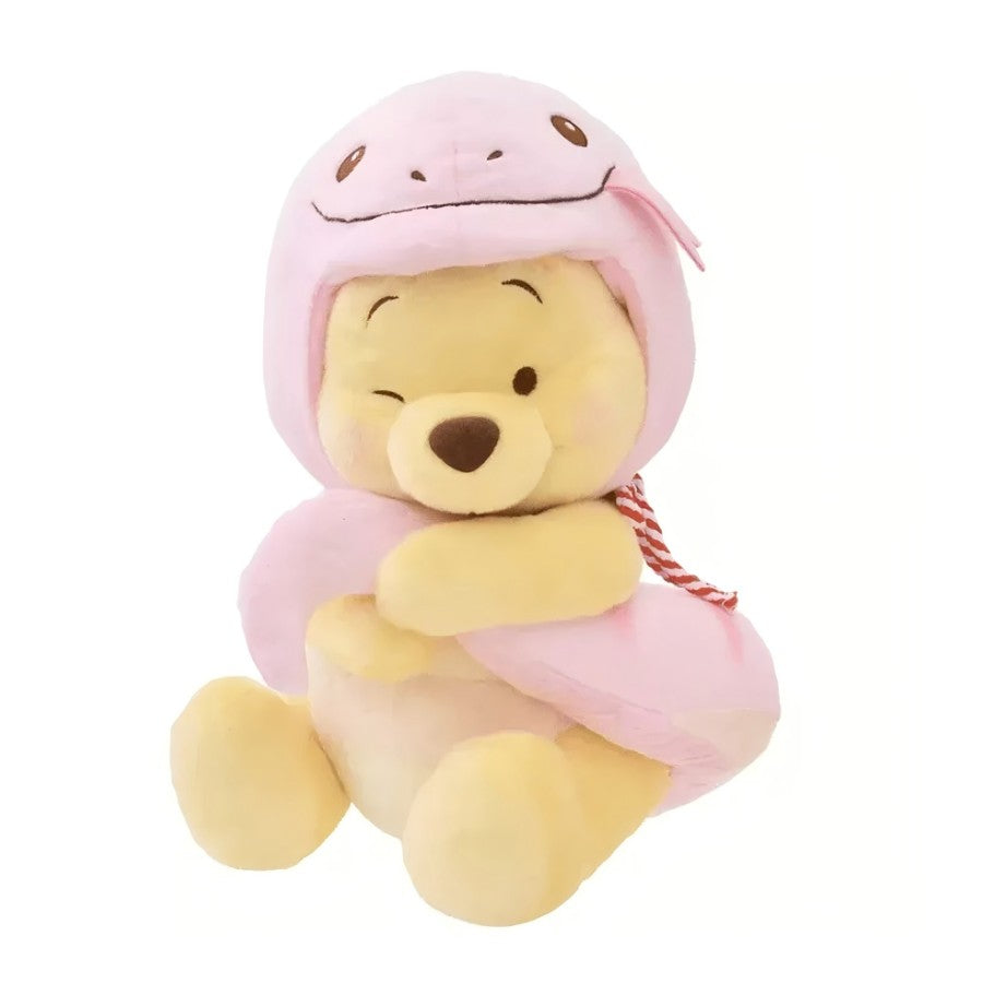Disney Plush Toy Winnie the Pooh New Year 2025 Snake Pink