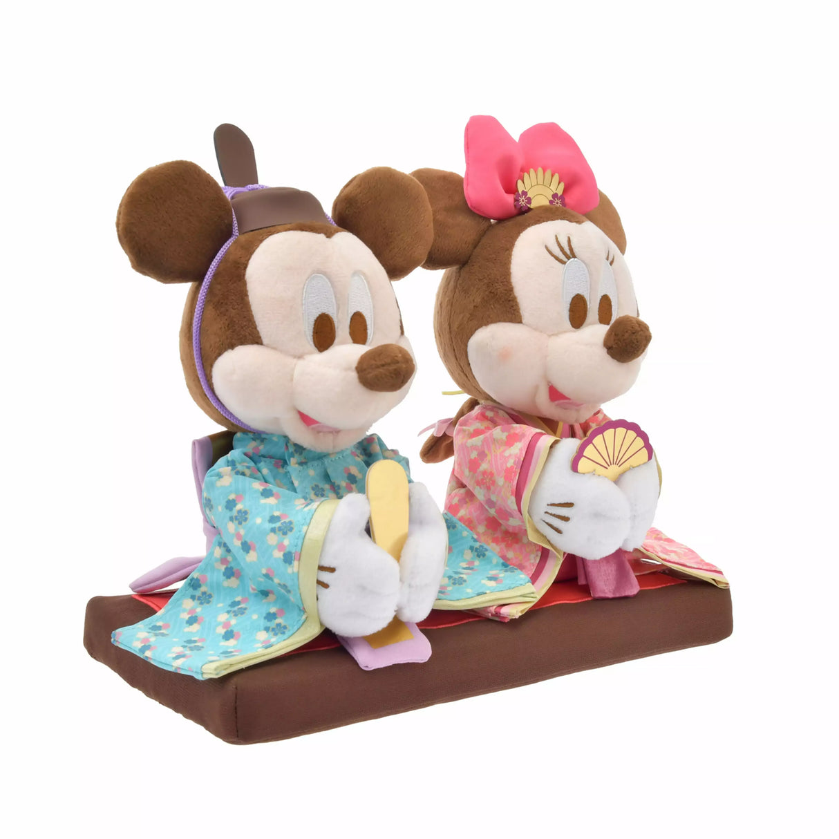 Disney Girls' Festival Plush Doll Mickey & Minnie