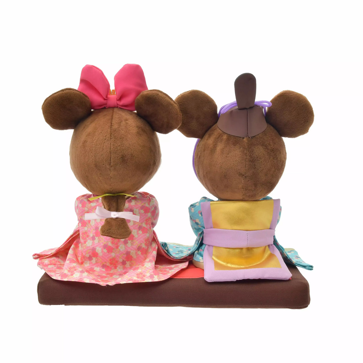 Disney Girls' Festival Plush Doll Mickey & Minnie