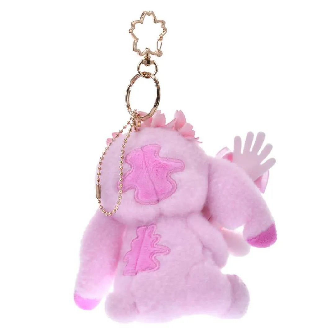 Disney Plush Keychain Stitch & Scrump Sakura
