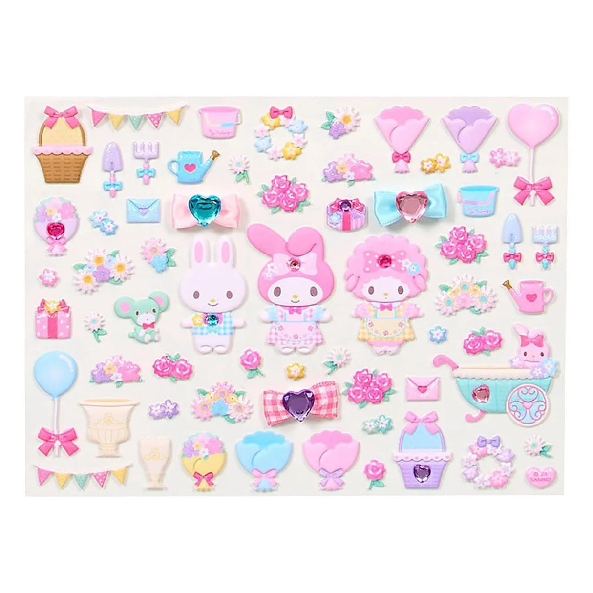 Sanrio Playable Sticker Set My Melody & My Sweet Piano