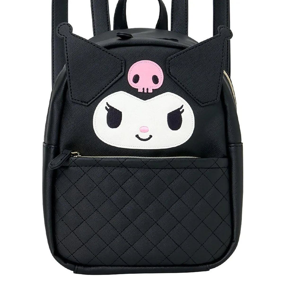 Sanrio Face-shaped Backpack Kuromi