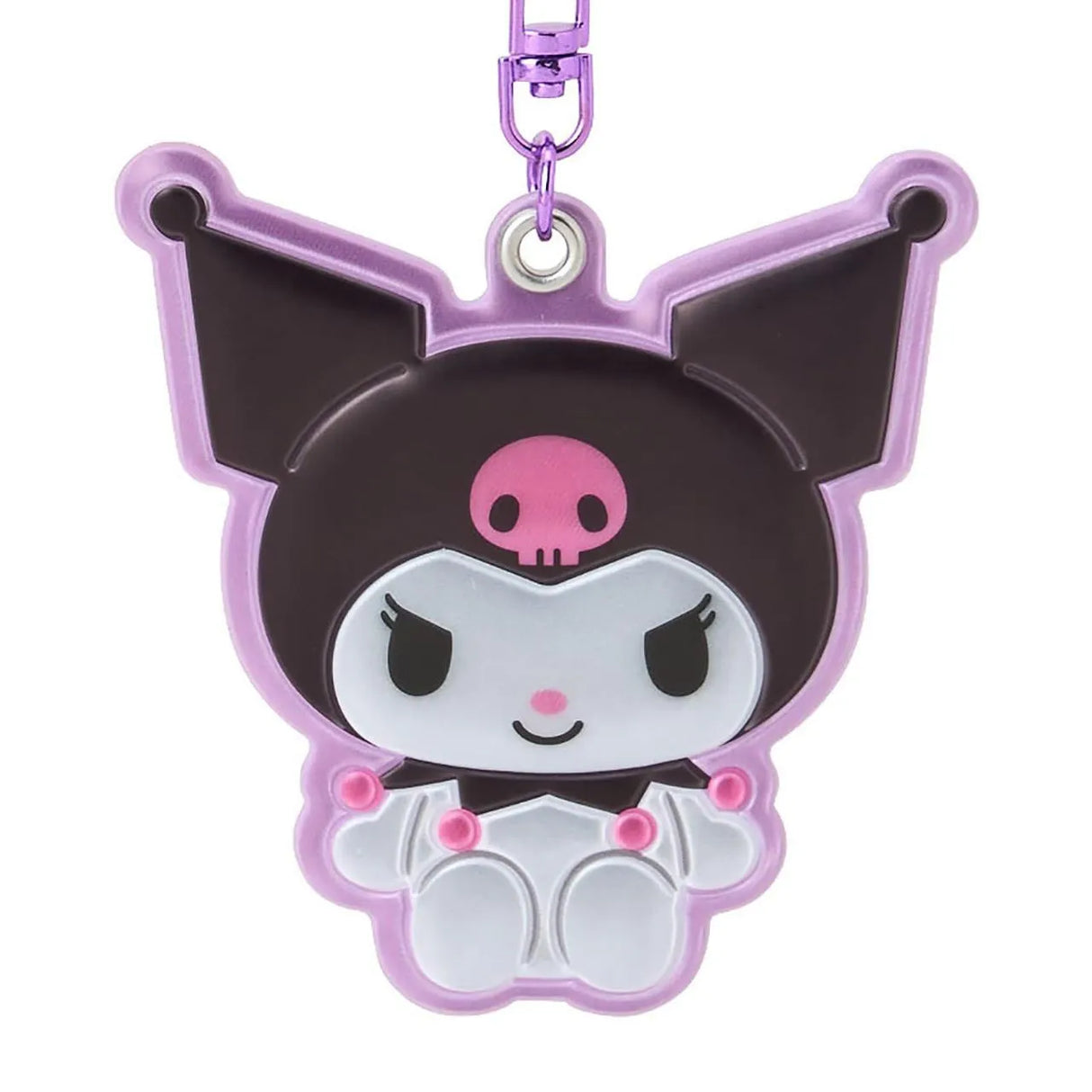 Sanrio Reflective Key Chain Kuromi