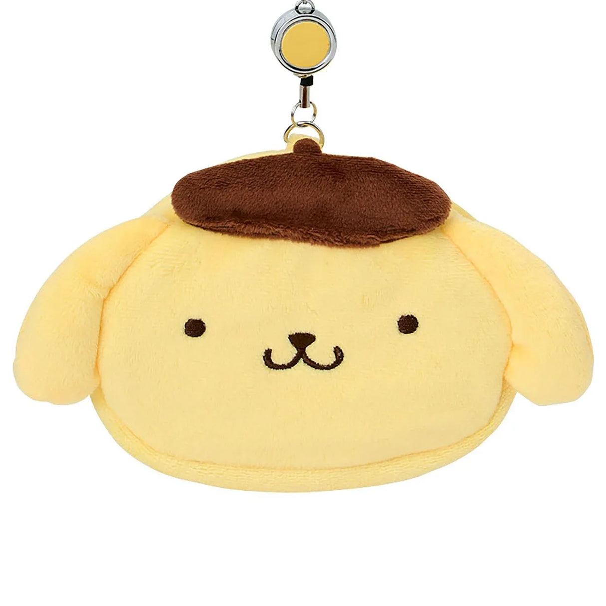 Sanrio Face-shaped Pass Case & Pouch Pompompurin