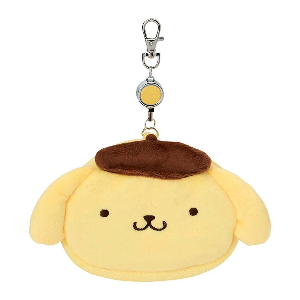 Sanrio Face-shaped Pass Case & Pouch Pompompurin