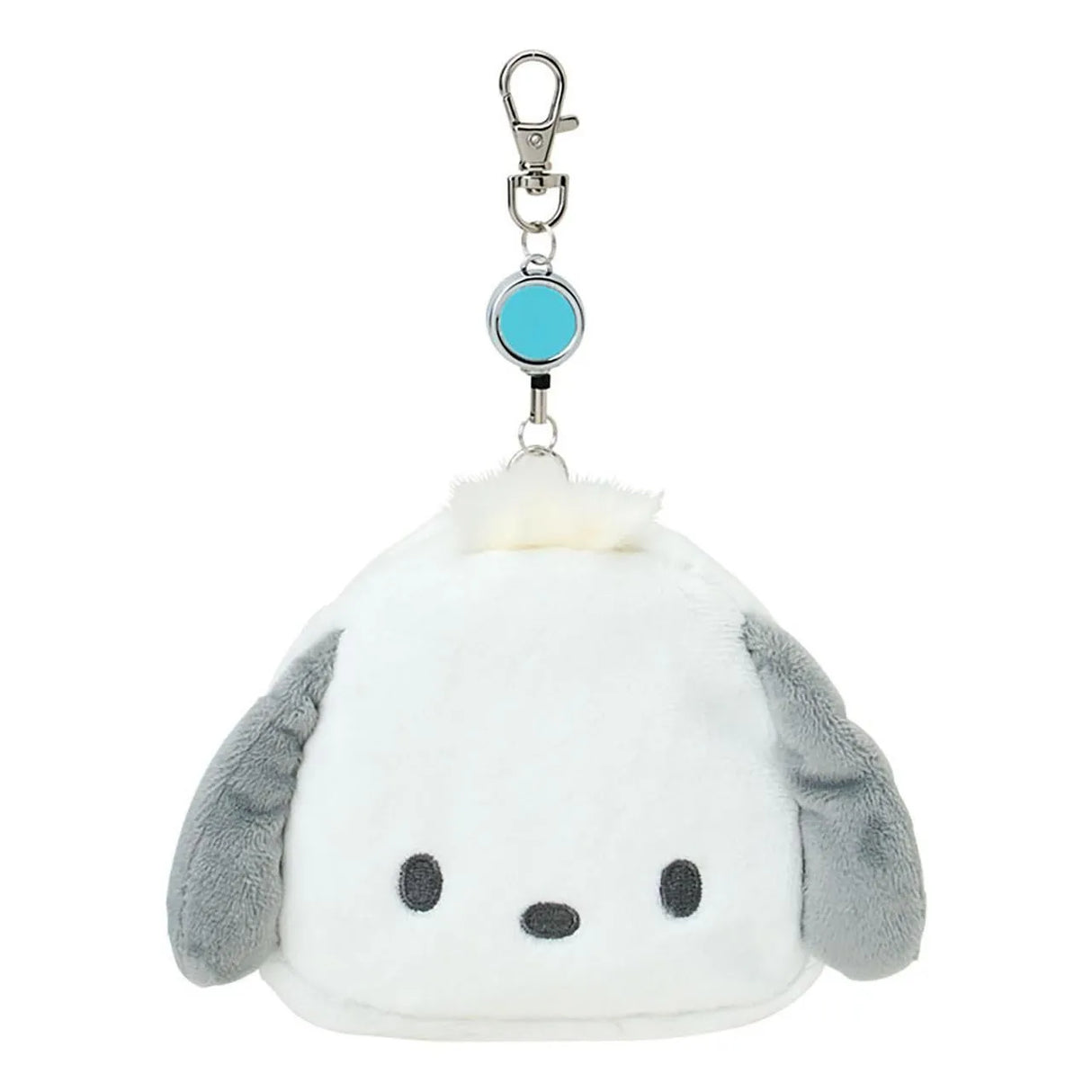 Sanrio Face-shaped Pass Case & Pouch Pochacco
