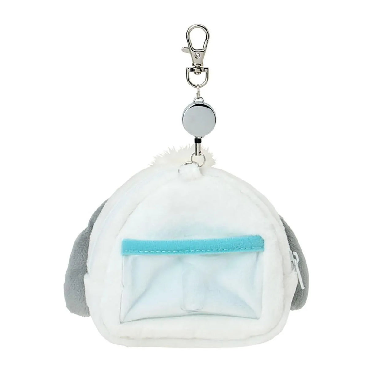 Sanrio Face-shaped Pass Case & Pouch Pochacco