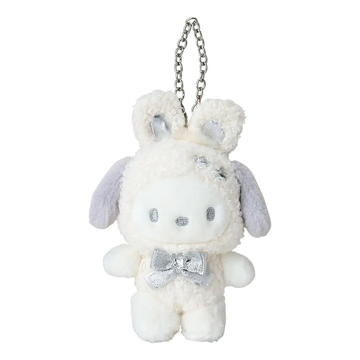 Sanrio Mascot Charm Pochacco Fluffy Snow Rabbit