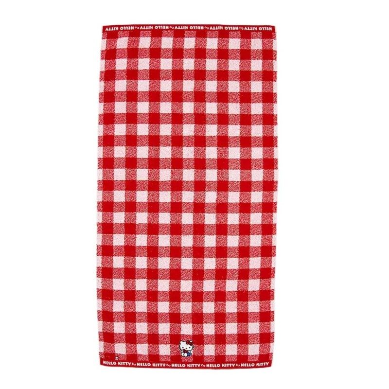 Sanrio Imabari Bath Towel Hello Kitty