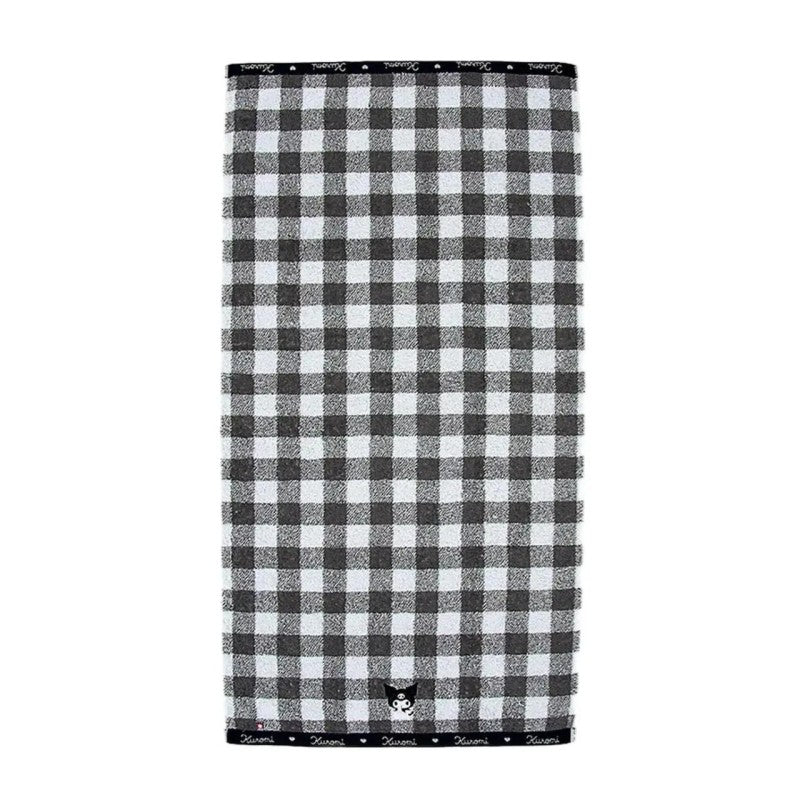 Sanrio Imabari Bath Towel Kuromi