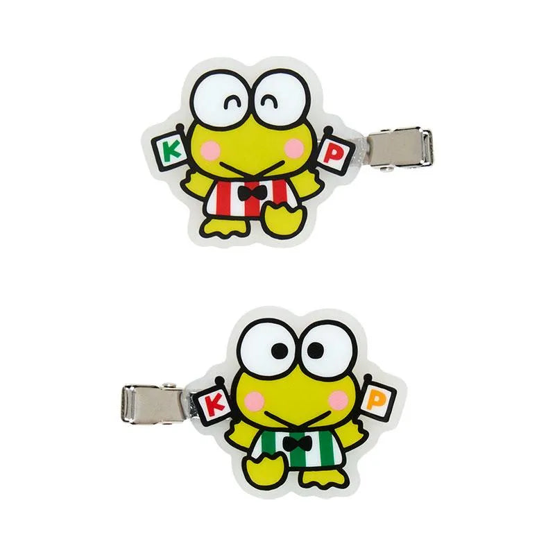 Sanrio Bangs Clip Set Keroppi Forever