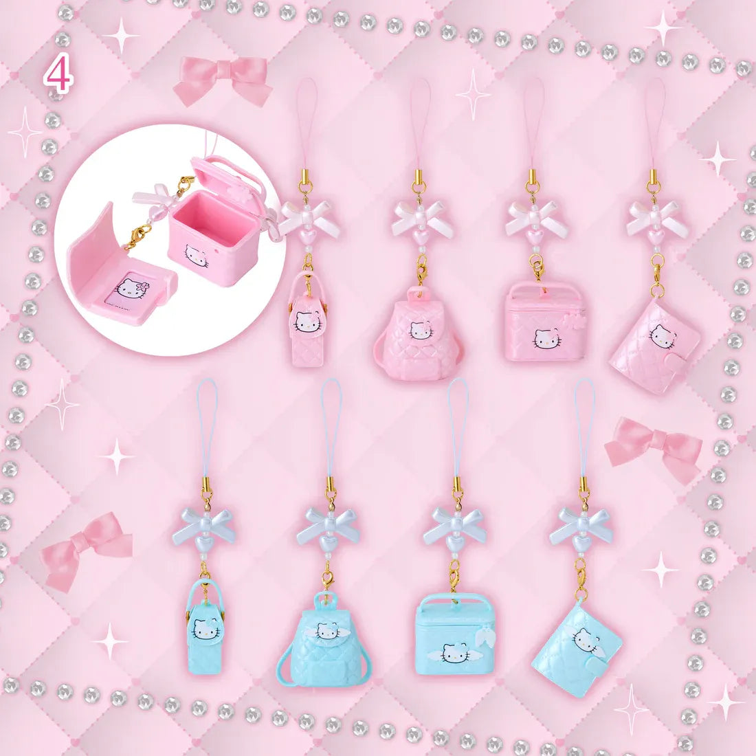 Sanrio Blind Box Secret Strap Hello Kitty Miniature Quilt