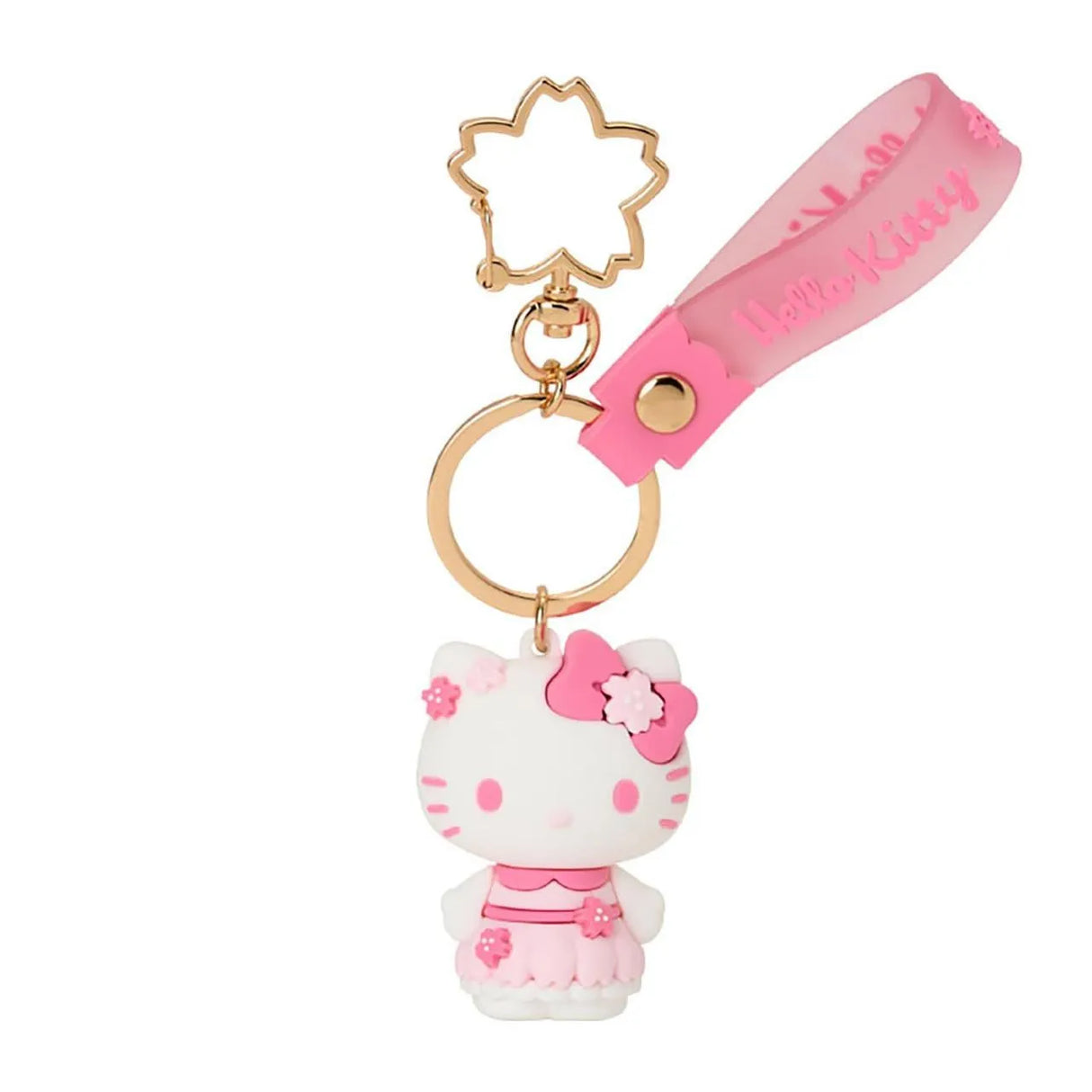 Sanrio 3D Keychain Hello Kitty Sakura 2025