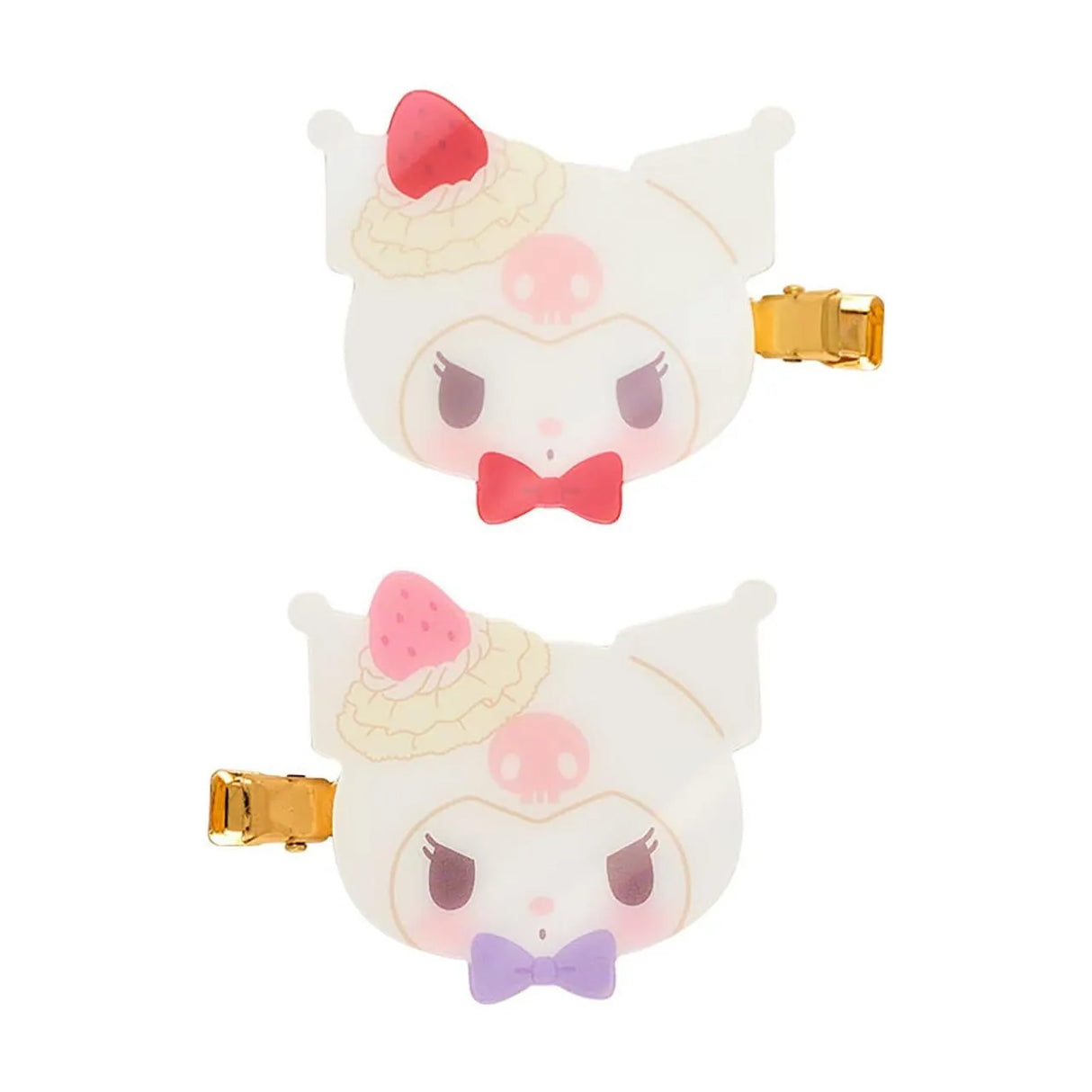 Sanrio Hair Bangs Clip Kuromi Shortcake