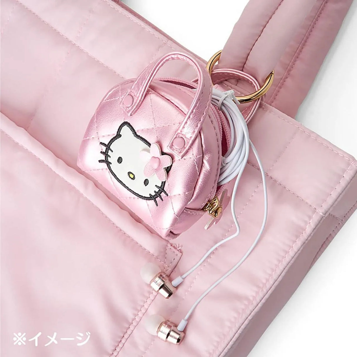 Sanrio Mini Pouch Kuromi Miniature Quilt