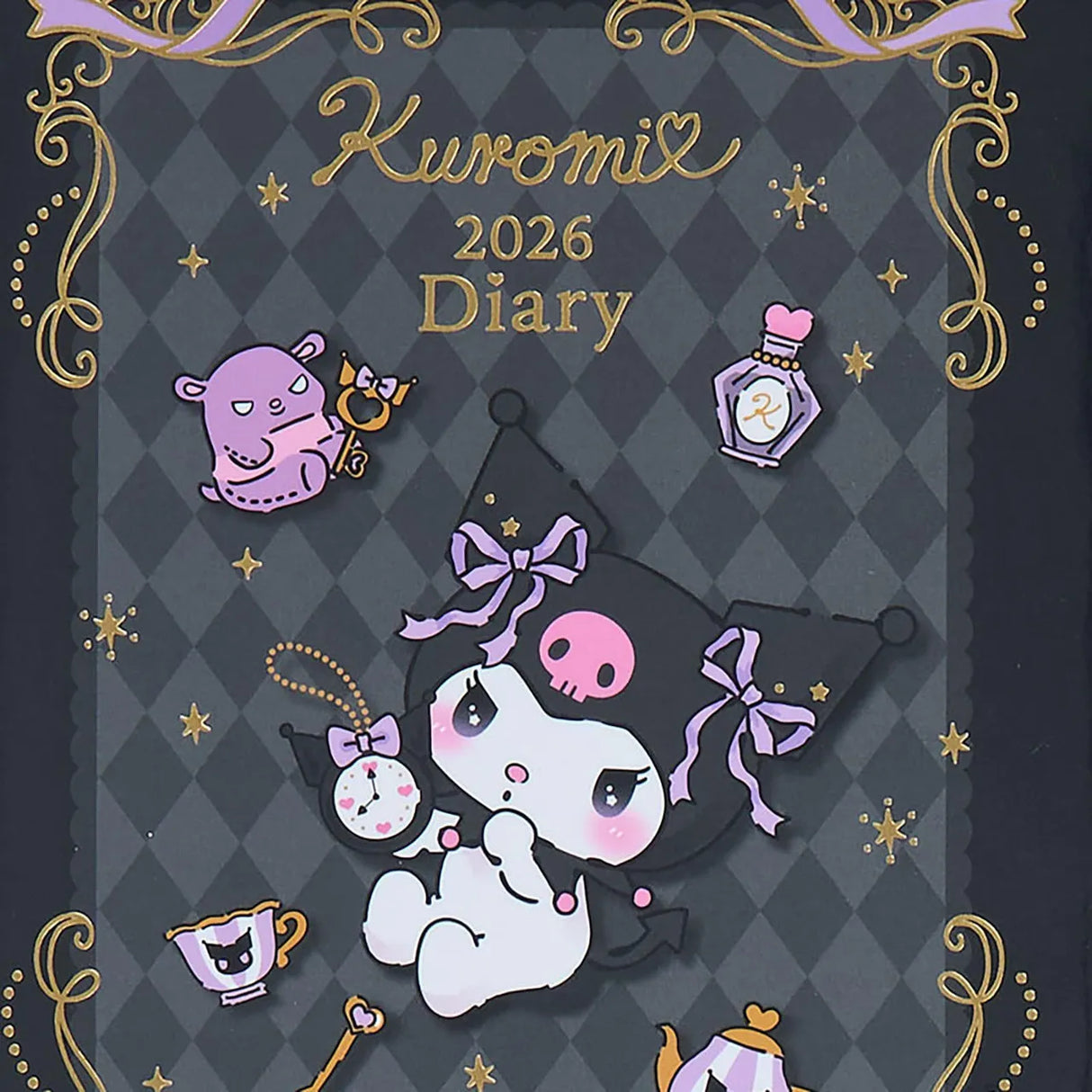 Sanrio Block Type B6 Diary Kuromi 2026