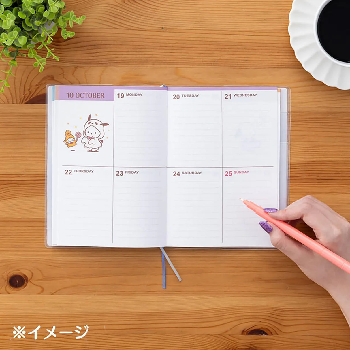 Sanrio Block Type B6 Diary Pochacco 2026
