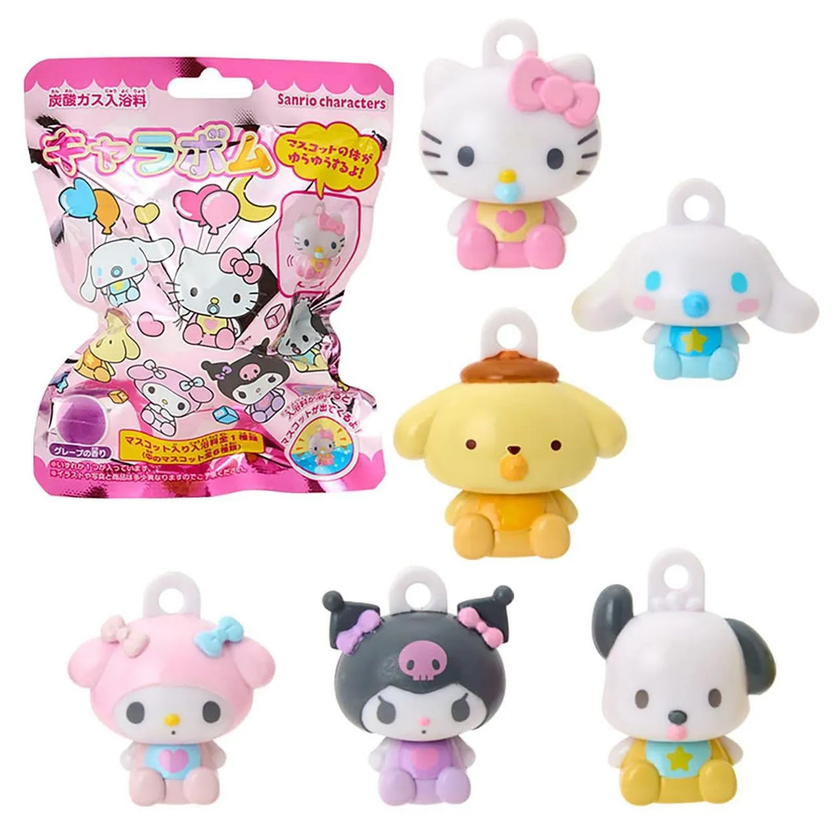Sanrio Secret Bath Ball Swaying Baby Mascot Blind Box