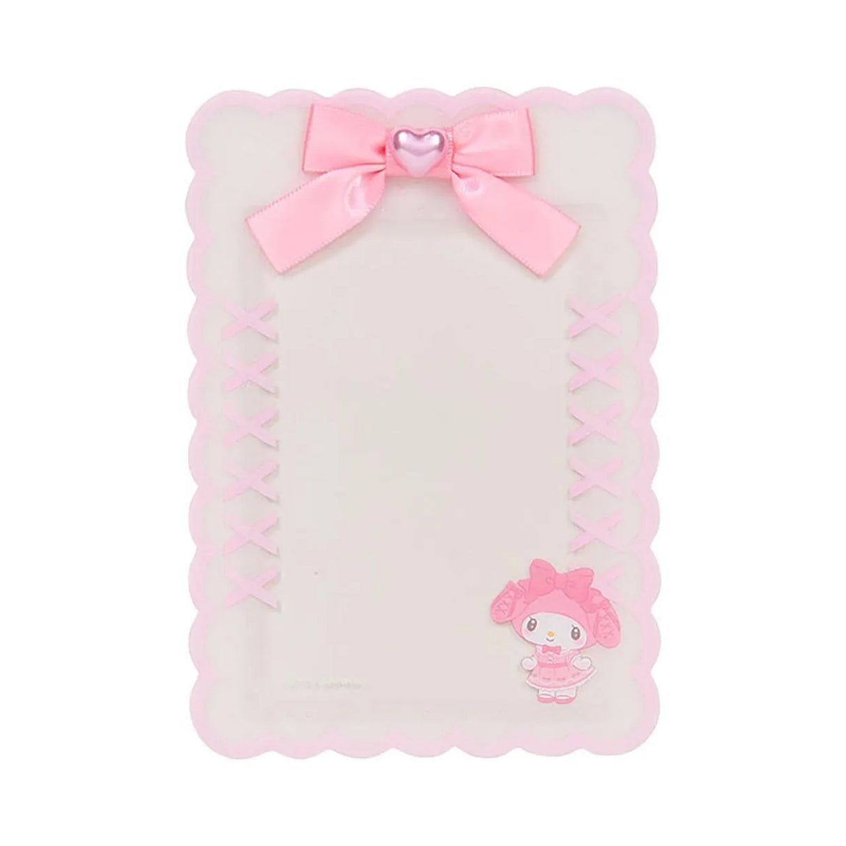 Sanrio Hard Card Case My Melody Enjoy Idol Ribbon