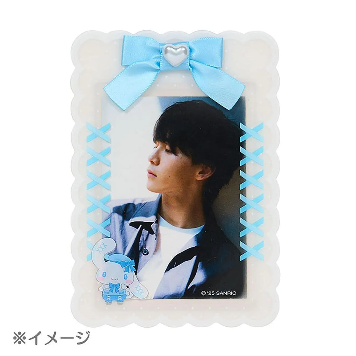 Sanrio Hard Card Case Kuromi Enjoy Idol Ribbon