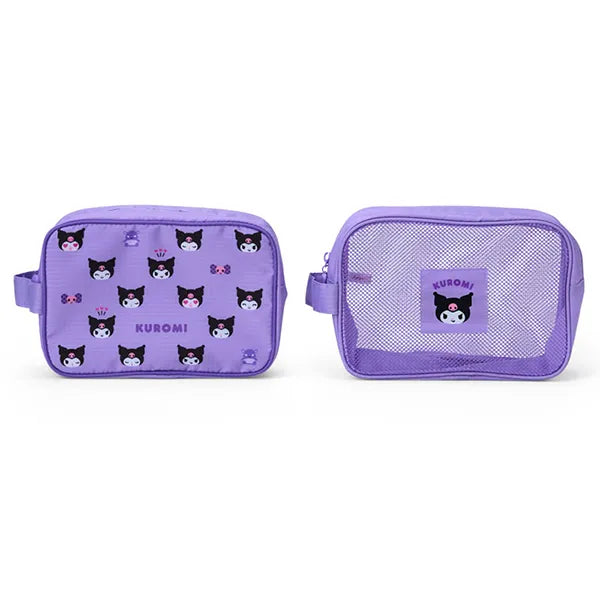 Sanrio Travel Pouch Set Kuromi