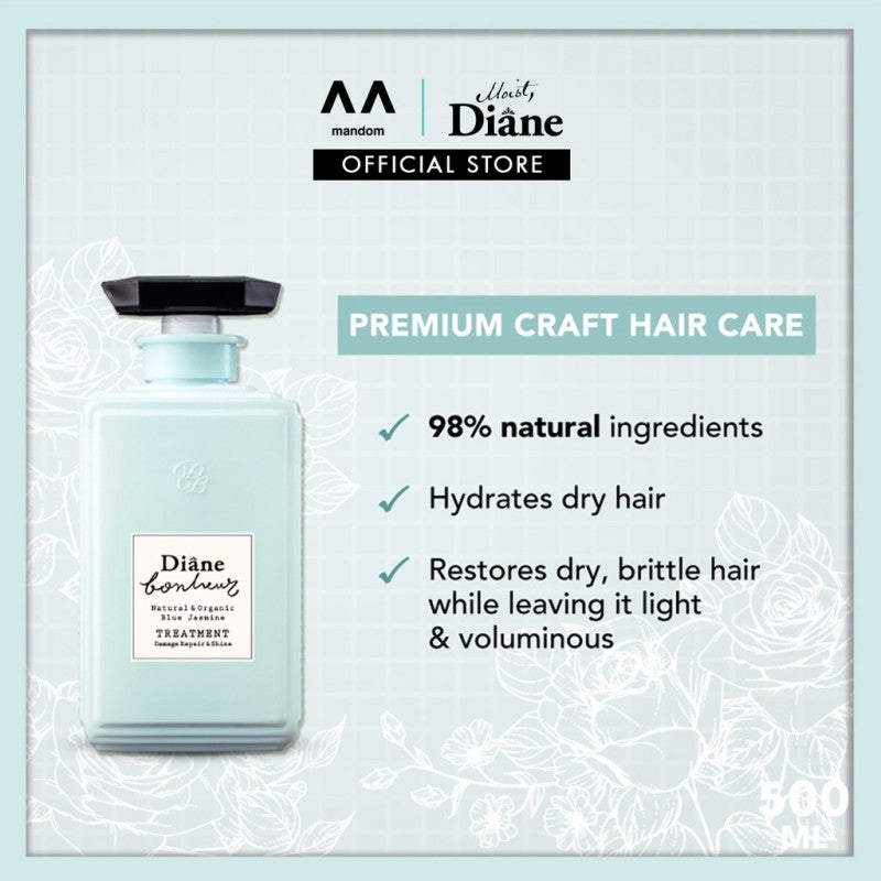 Diane Bonheur Liquid Shine Treatment Blue Jasmine Scent 500ml