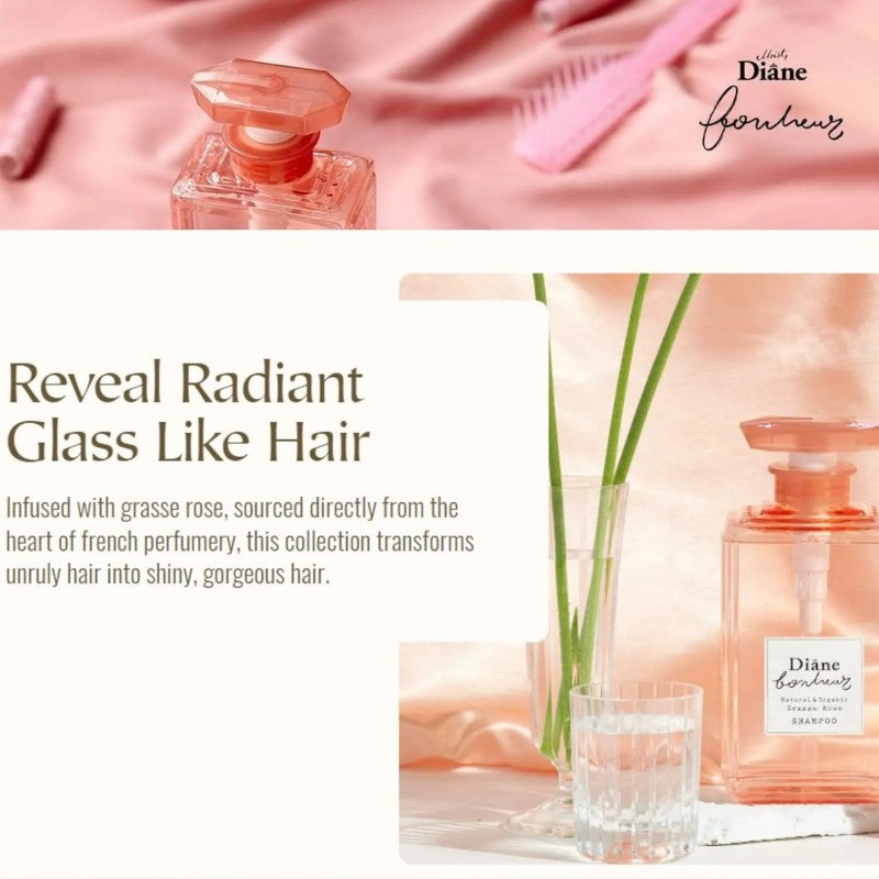 Diane Natural & Organic Shampoo Grasse Rose 500ml