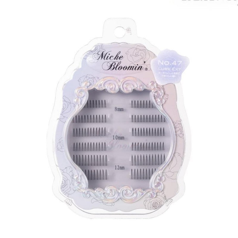 Miche Bloomin纱荣子自然立体假睫毛#47仙子毛黑色无梗