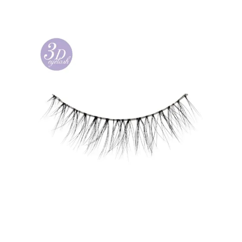 Miche Bloomin纱荣子3D假睫毛卷翘纤长#02纯裸色 4对