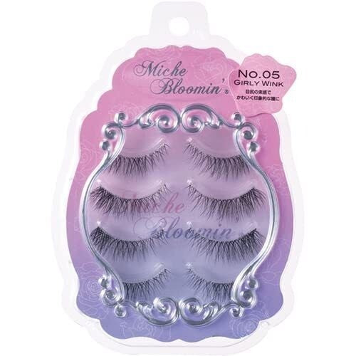 Miche Bloomin纱荣子假睫毛3D自然纤长No.05眨眼少女