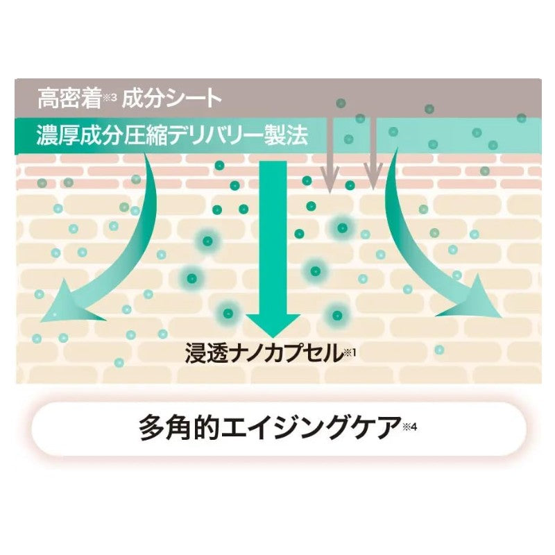 Quality 1st皇后的秘密超级视黄醇100面膜红色 7片