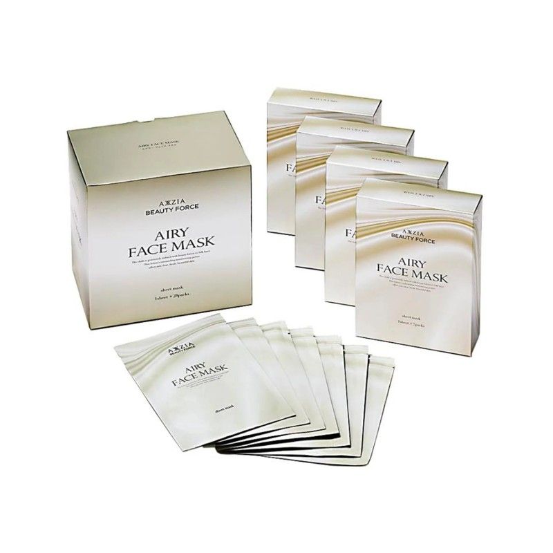 Axxzia Beauty Force Airy Face Mask 4 Packs