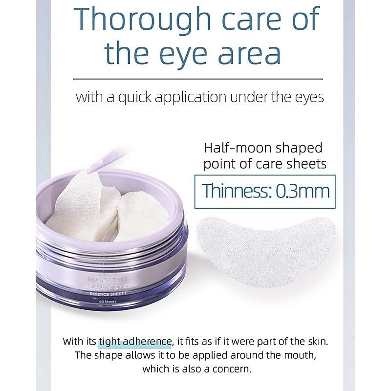 Axxzia Beauty Eyes Essence Sheet Plus Kojiro Matsumoto 60pcs