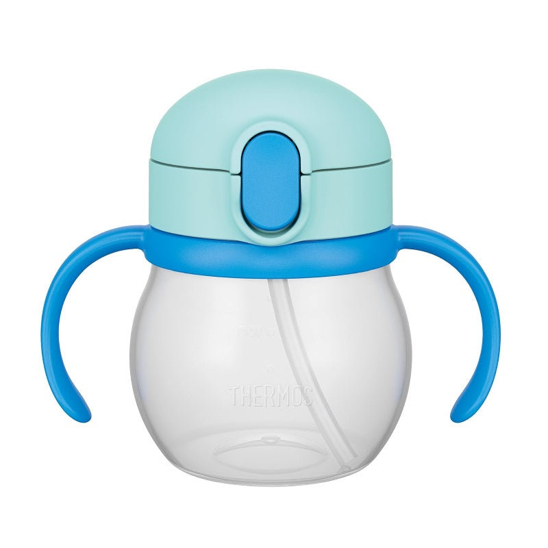 Thermos Baby Straw Mug Lightblue For 9 Month And Above 250ml