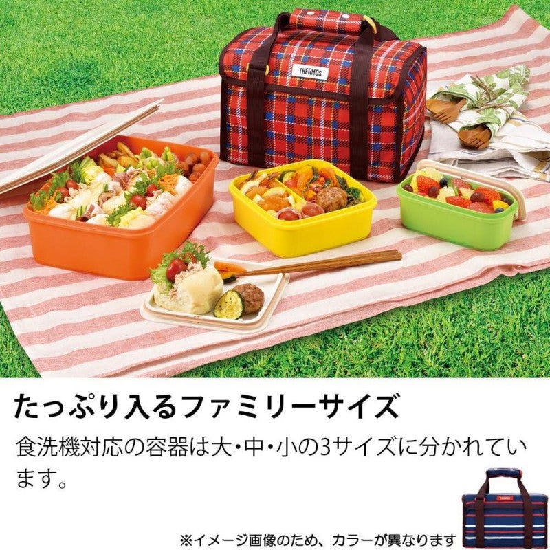 Thermos Family Fresh Lunch Box Navy DJF-4003-NVY 3.9 L