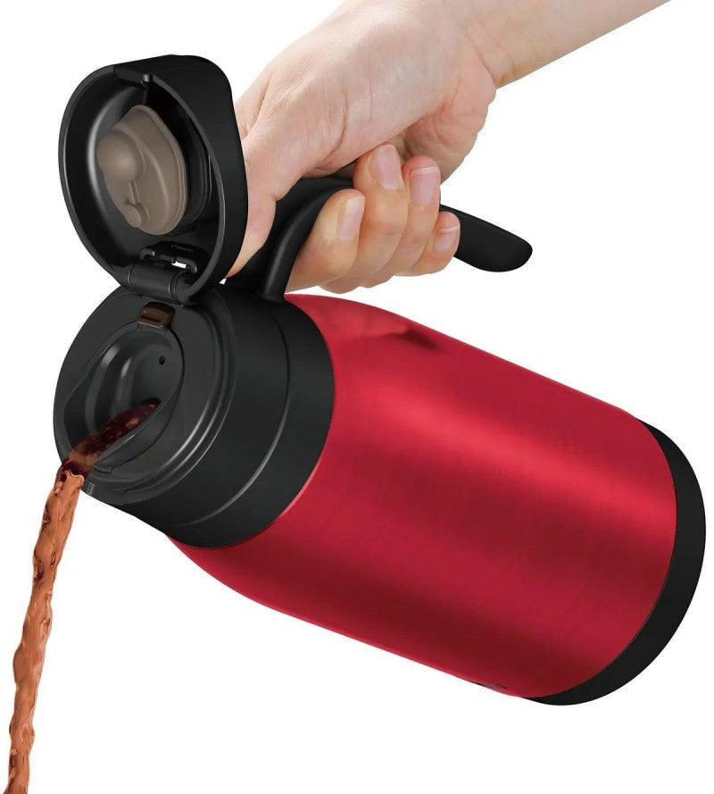 Thermos Clear Red Field Pot 1.5L Capacity