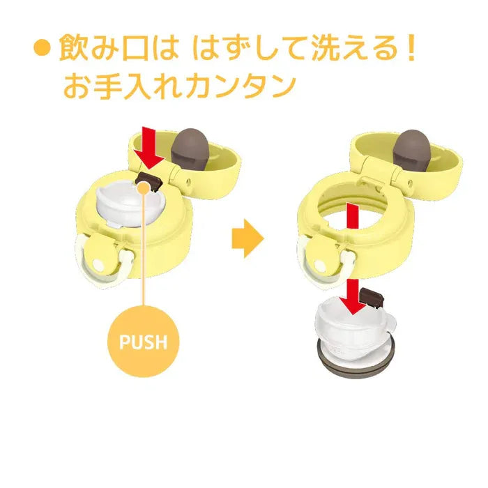 Thermos Vacuum Insulated Mug Bottle Yellow 500ml