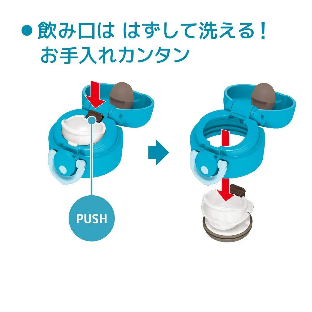 Thermos Vacuum Stainless Steel Cup Blue 500ml